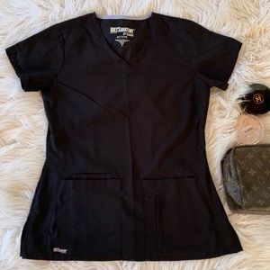Grey’s anatomy active scrub top: small